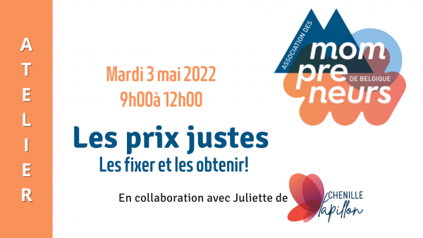 Atelier fixer et obtenir des prix justes